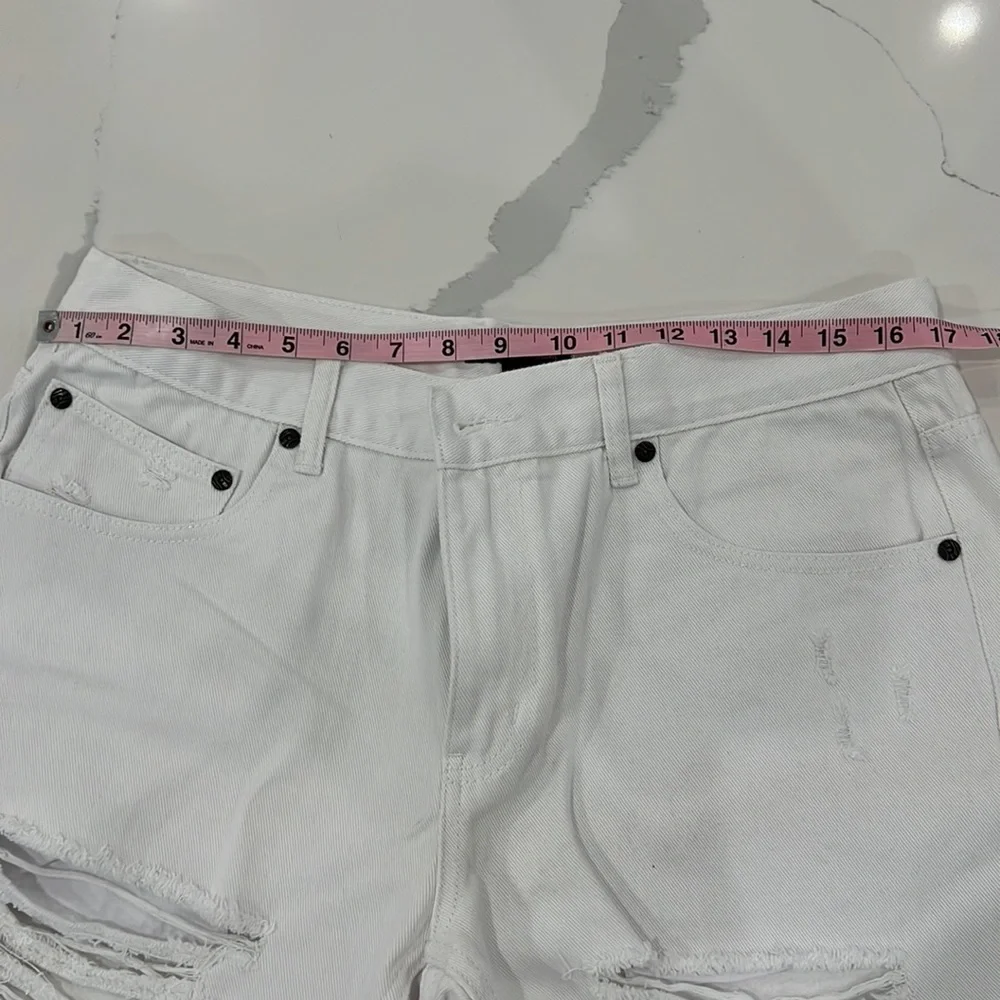 Distressed shorts